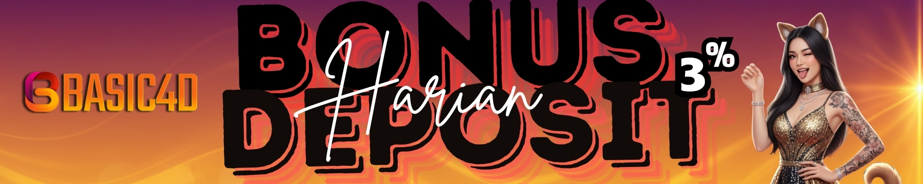 BONUS DEPOSIT HARIAN 3%